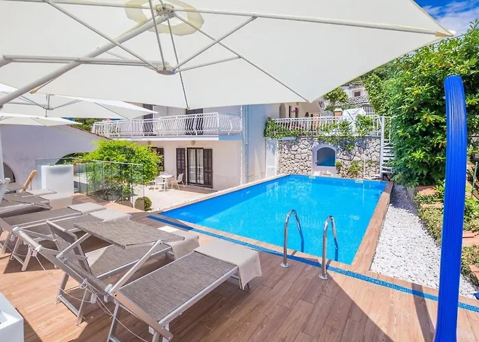 Seaside With A Swimming Pool Omisalj, Krk - 24362 Apartment Omisalj